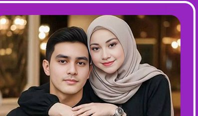 A couple who met through Akad